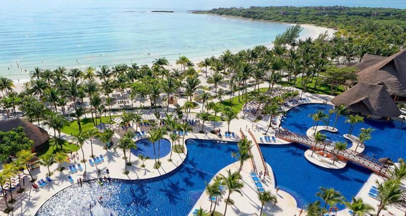 Barcelo Maya Beach Puerto Aventuras Buitenkant foto