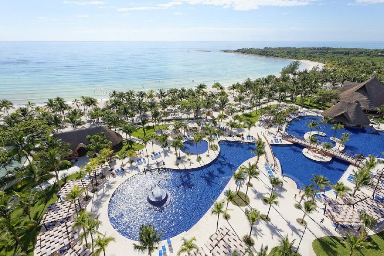 Barcelo Maya Beach Puerto Aventuras Buitenkant foto